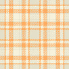 Seamless texture pattern of tartan check plaid with a vector textile background fabric.