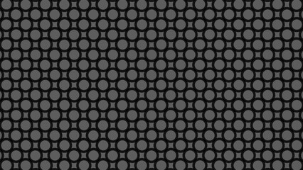 Seamless pattern with black dots