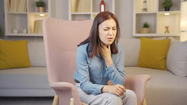 Sore throat.
