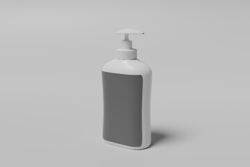 soap botle mock up