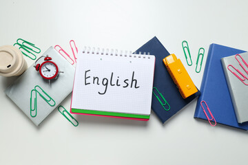 Learning English language, concept of learning language