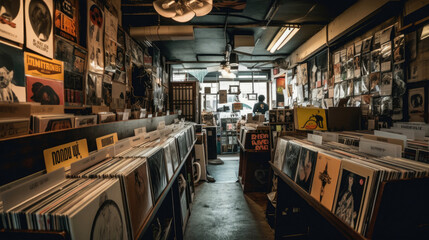 Vintage Vinyl Records Galore