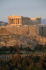The Parthenon in Athens, Greece