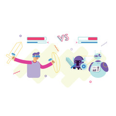 AI in Gaming Illustration