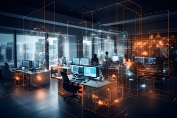 Forecasting Efficiency: AI software predicting office energy usage patterns for improved sustainability and cost-effectiveness
