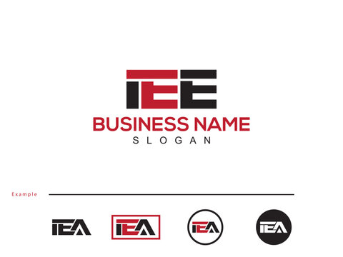 Linked IEE ie Minimal Business Letter Logo Icon