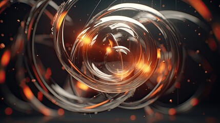 Abstract background. Motion design