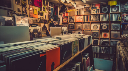 Vintage Record Shop