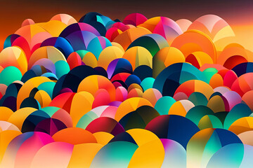 Modern Abstract People Group
