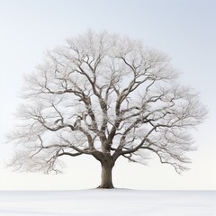 big old tree nature. AI generated image