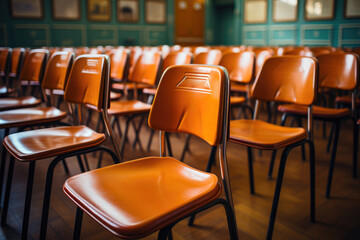 Serene Empty Classroom