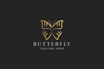Fototapeta premium Butterfly Pro Logo Templates 
