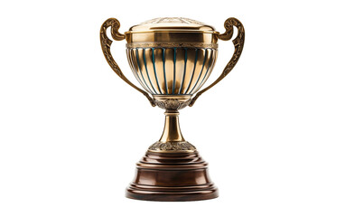 Fototapeta na wymiar TortilTrophy Cup Isolated on Transparent Background la Isolated on Transparent Background 