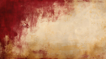 Grunge Background in the Style of Royal Crimson
