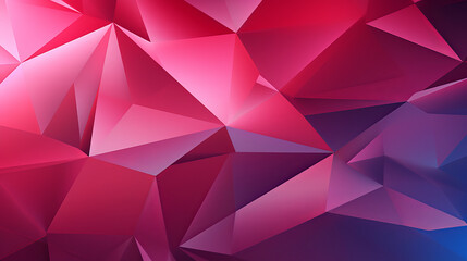 Obraz premium A red and blue abstract background with triangles