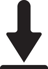 Download Arrow Icon Vector Design. Transparent Background.