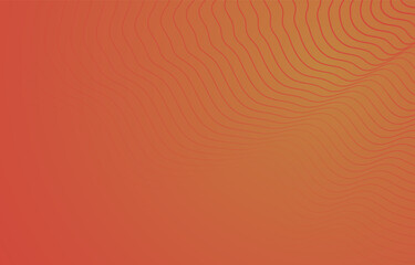 Yellow orange wavy line gradient background template. Background template with an elegant design concept for banner, flayer.