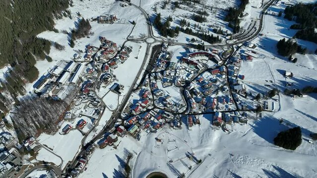Aerial view, mountains Iseler, K&uuml;hgundkopf, Oberjoch, Allg&auml;u, Bavaria, Germany