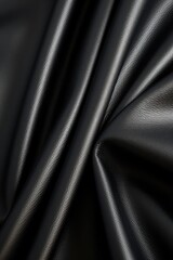 Artificial leather texture with waves and bends, AI Generated