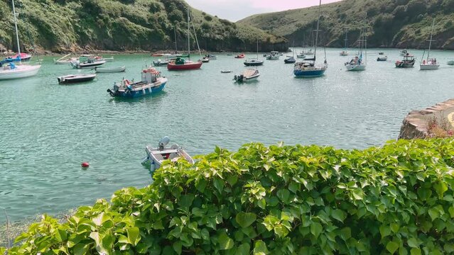 The pretty harbour of Solva Pembrokeshire Wales