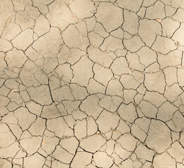 Cracked earth as an abstract background. Texture