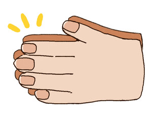 てのイラスト素材