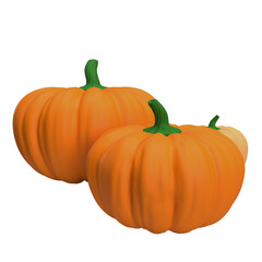 The pumpkin for Thanksgiving day concept