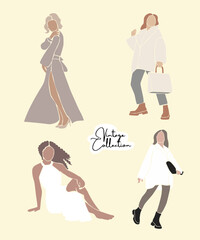 Women vector illustration