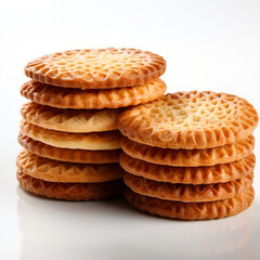 biscuits white background 1