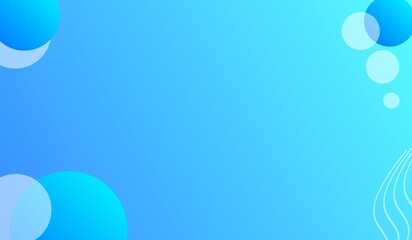Blue gradient Abstract background design with colorful shape for banner template presentation and promotion