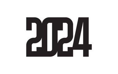 Fototapeta premium 2024 YEAR, 2024, 2K24, TWO THOUSAND AND TWENTY FOUR, TWO THOUSAND AND TWENTY FOUR YEAR 