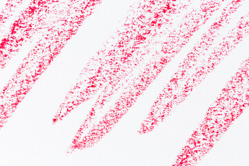 red pastel drawing paper crayons background texture