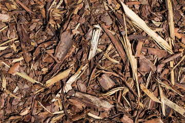 Wooden mulch