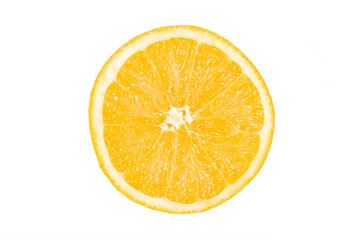 Orange isolated on white background
