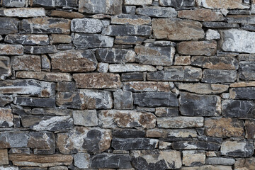 wall of stones as a texture