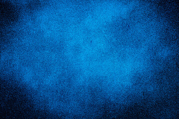 blue paint