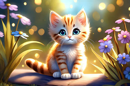 litte cute cat