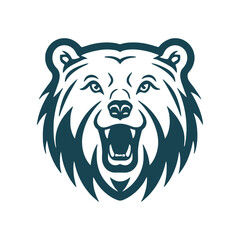 Animal Bear Logo Illustration Vector Design Template