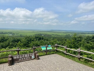釧路湿原国立公園　細岡展望台　釧路湿原