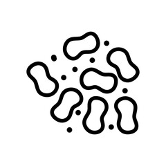 probiotics icon vector line style flat illustration on white background..eps