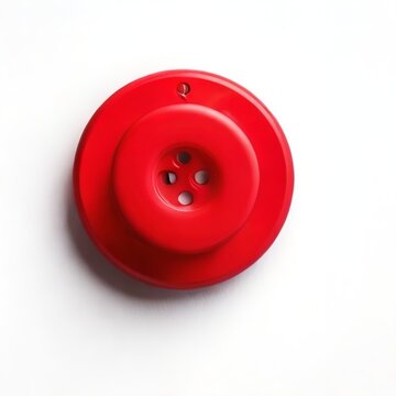 red clothes button