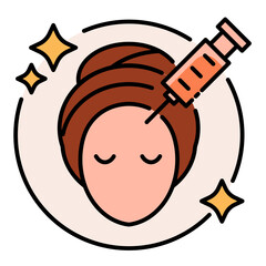 face filler injection icon