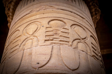 Vista de la isla del templo de Philae - Asuán Egipto