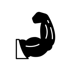 Arms icon in vector. Illustration