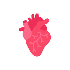 Heart icon in vector. Illustration