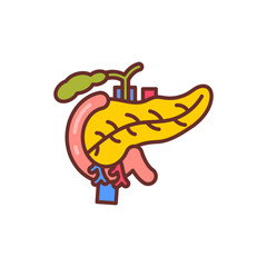 Heart icon in vector. Illustration