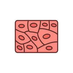 Tissues icon in vector. Illustration