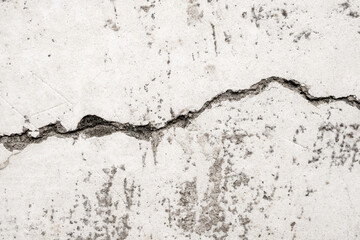 Grunge cracked concrete wall texture abstract background