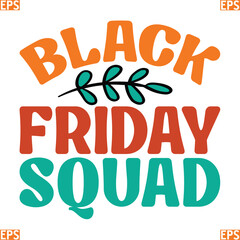 black friday retro svg design 