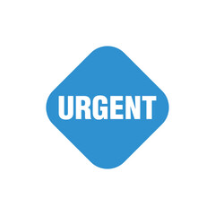 urgent tag. urgent isolated peeler vector template